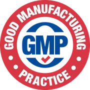 Good Manufacturing Practice seal used on the GLPro sales page